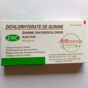 Quinine 600mg ampoule injectable