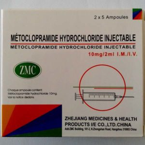 Métoclopramide 10mg/2ml ampoule injectable